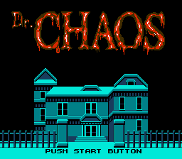 Dr. Chaos Title Screen